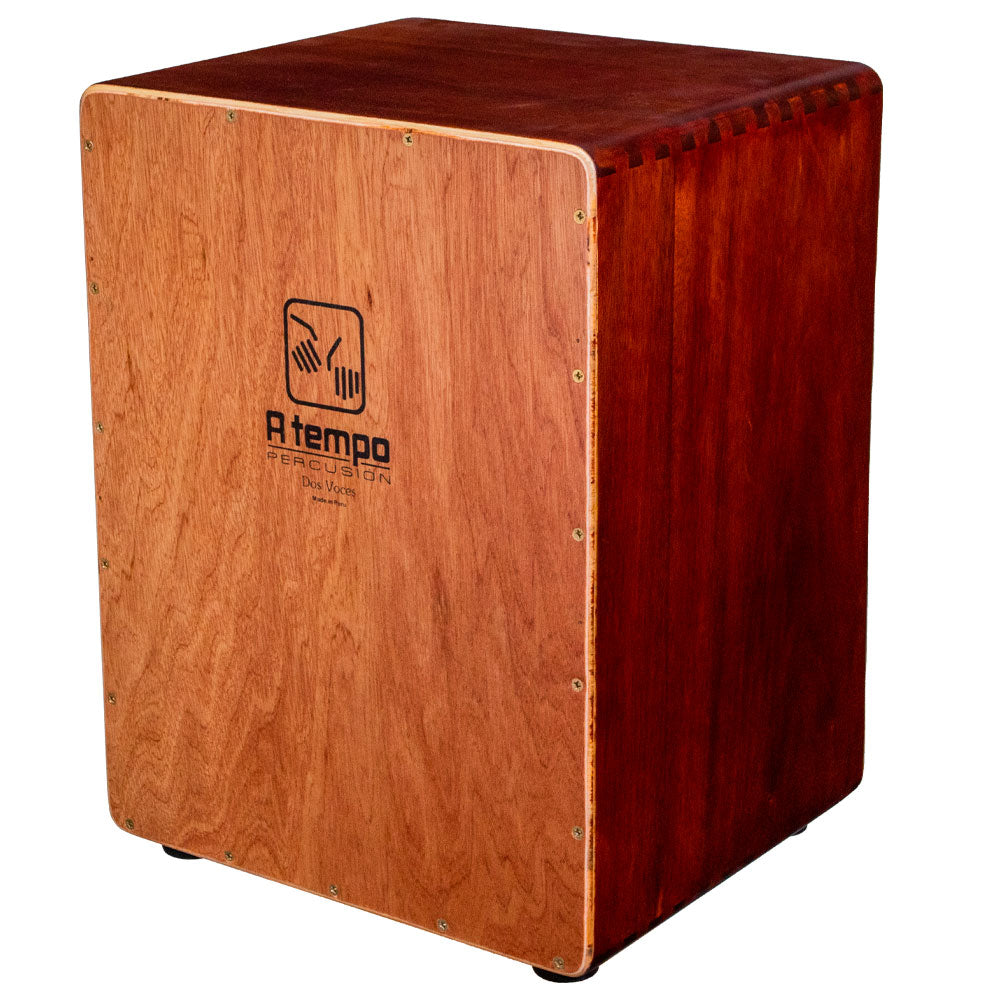 A Tempo Percussion Dos Voces (Two Voices) Cajon w/Bag - Metronome Music Inc.