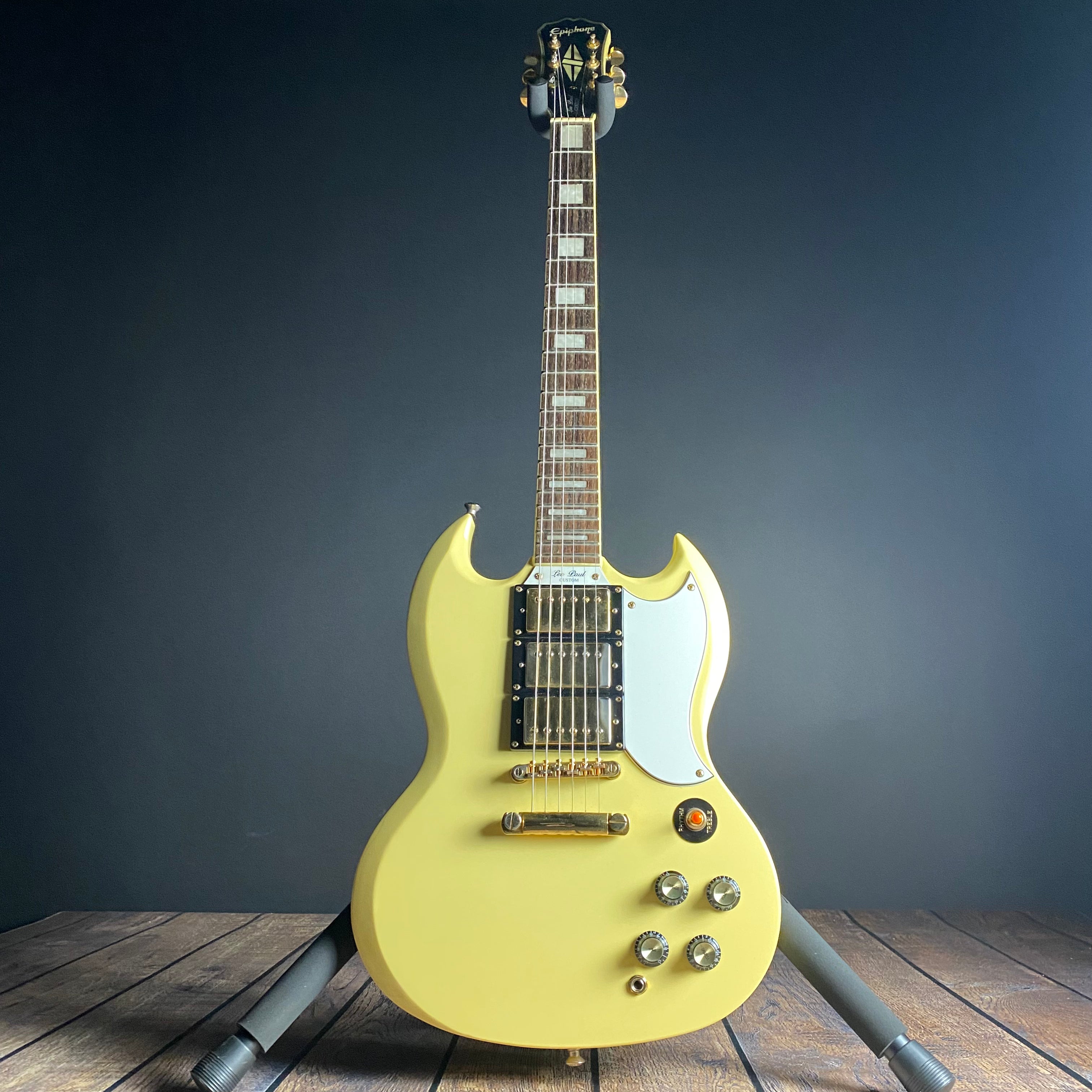 Epiphone G-400 Les Paul Custom SG - Antique White (2007)