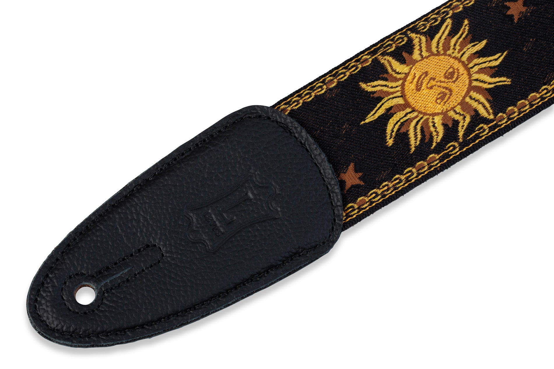 Levy's MPJG-SUN-BLK guitar strap