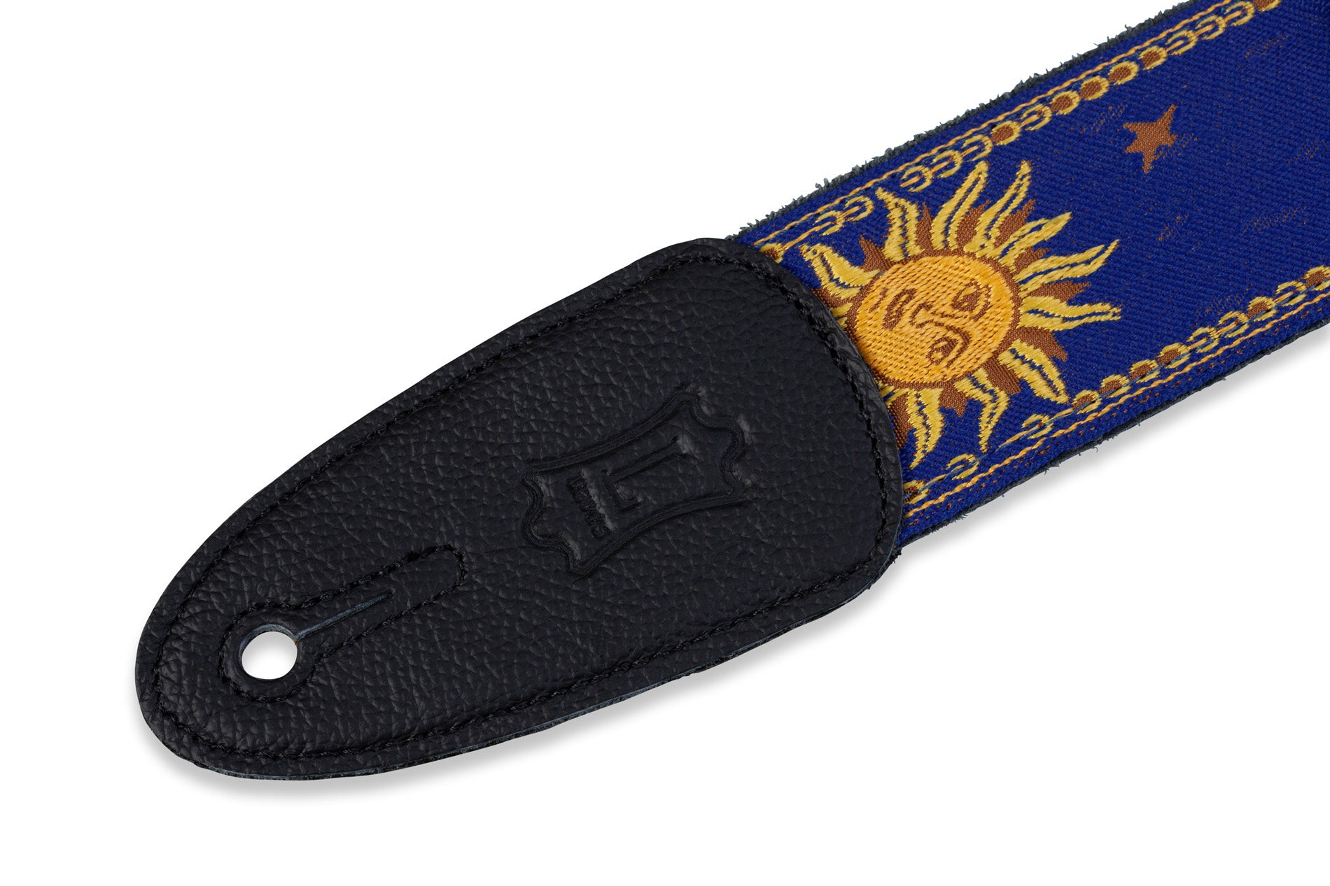 Levy's MPJG-SUN-BLU guitar strap