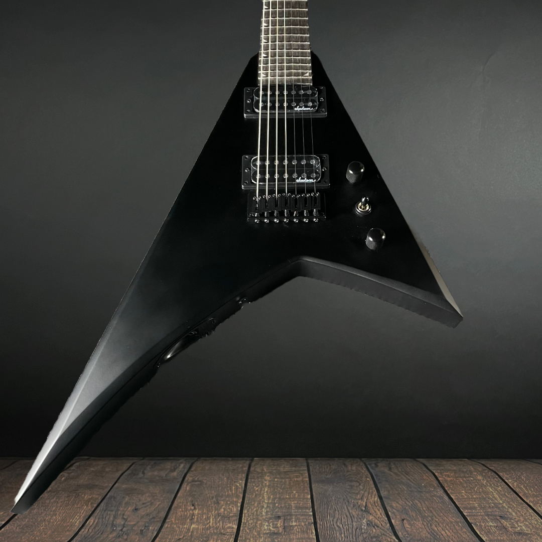 Jackson JS Series Rhoads JS22-7 RR HT, Amaranth- Satin Black (6lbs 8oz)