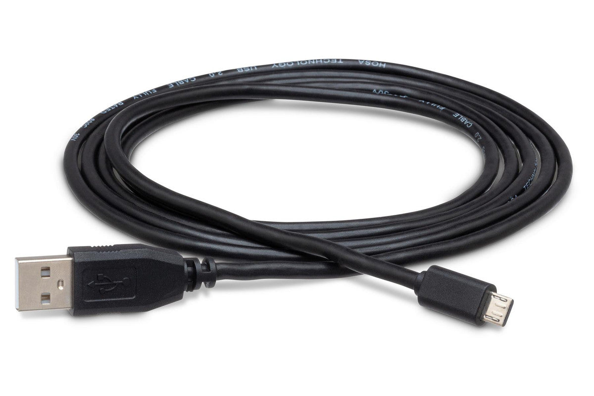 HOSA USB-206AC 6' High Speed USB Cable, Type A To Micro-B