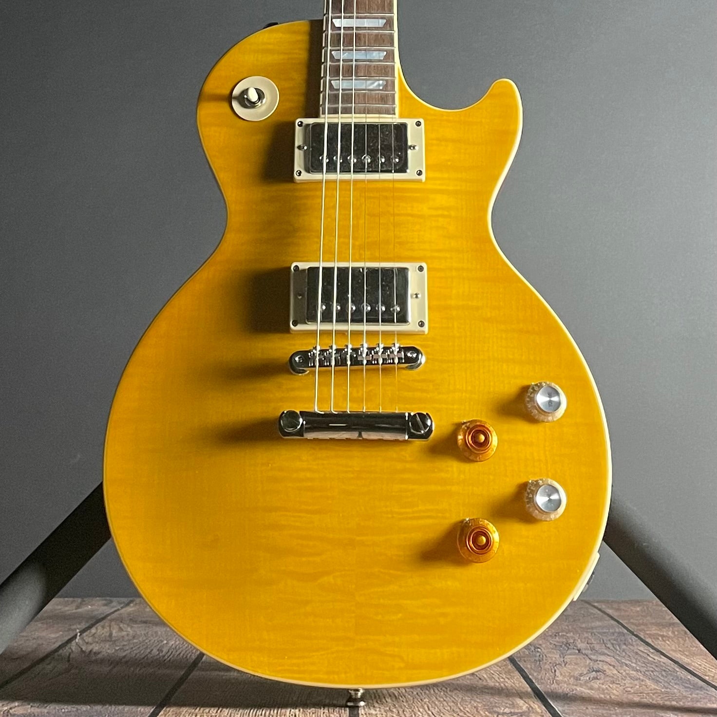 Epiphone Kirk Hammett "Greeny" 1959 Les Paul Standard w/OHSC- Greeny Burst (8lbs 13oz) - Metronome Music Inc.