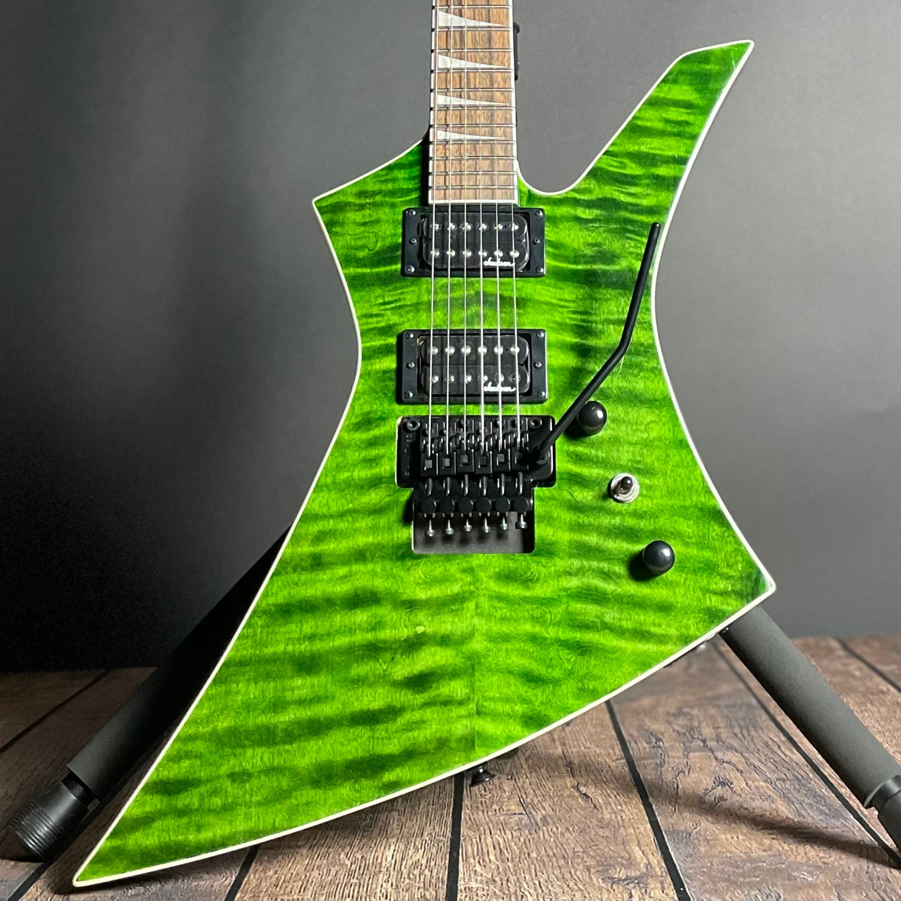 Jackson X Series Kelly KEXQ- Transparent Green (Used)