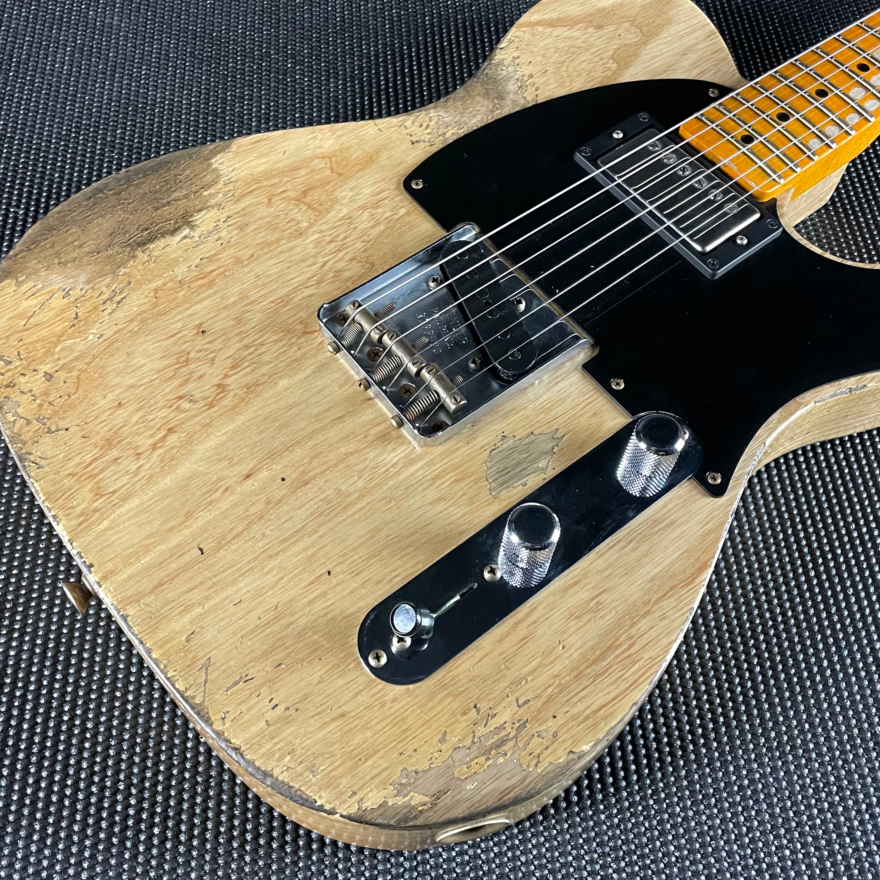 Fender Custom Shop LTD 1953 Telecaster HS, Heavy Relic- Aged Natural (7lbs 3oz) - Metronome Music Inc.