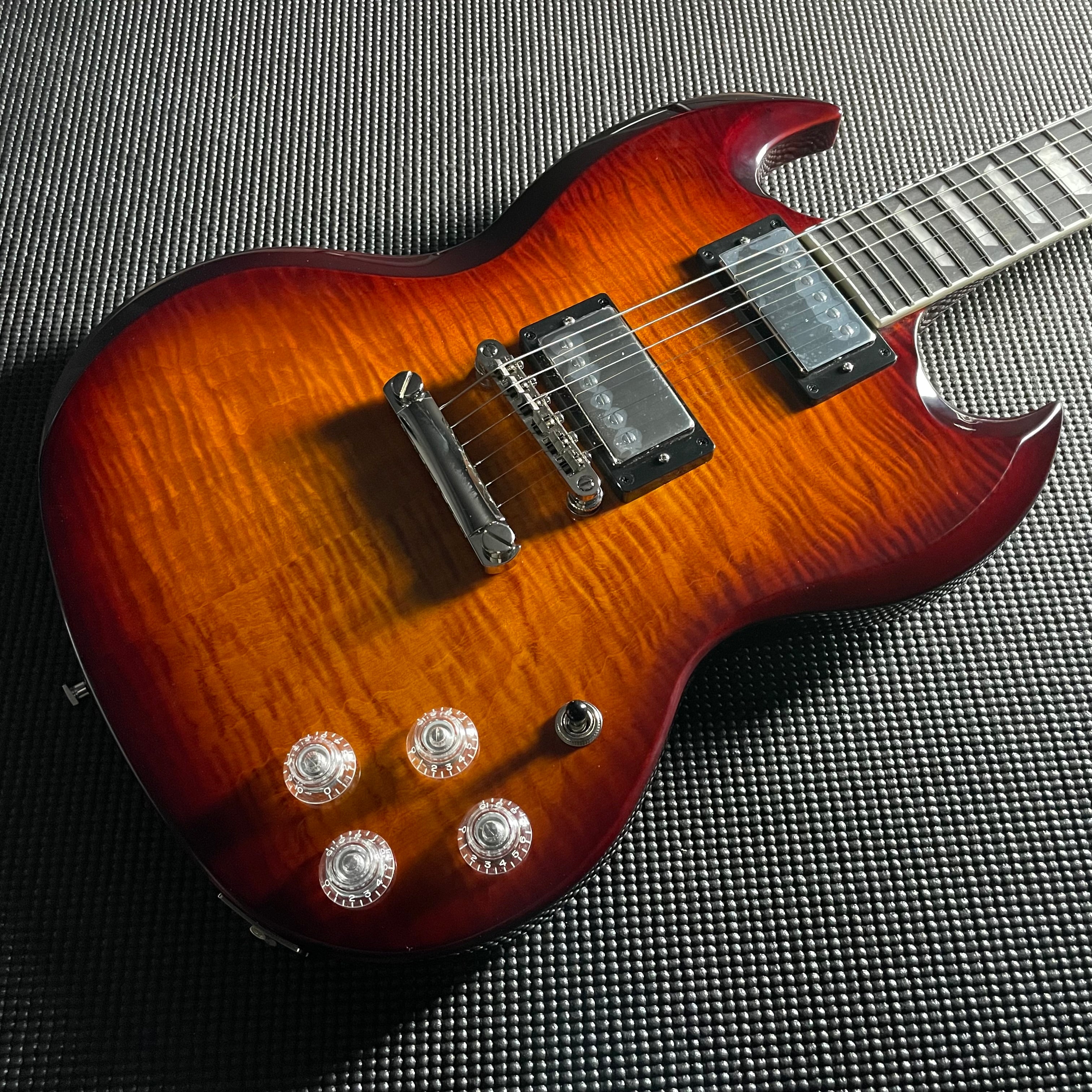 Epiphone SG Modern Figured- Mojave Burst (7lbs 3oz) - Metronome Music Inc.