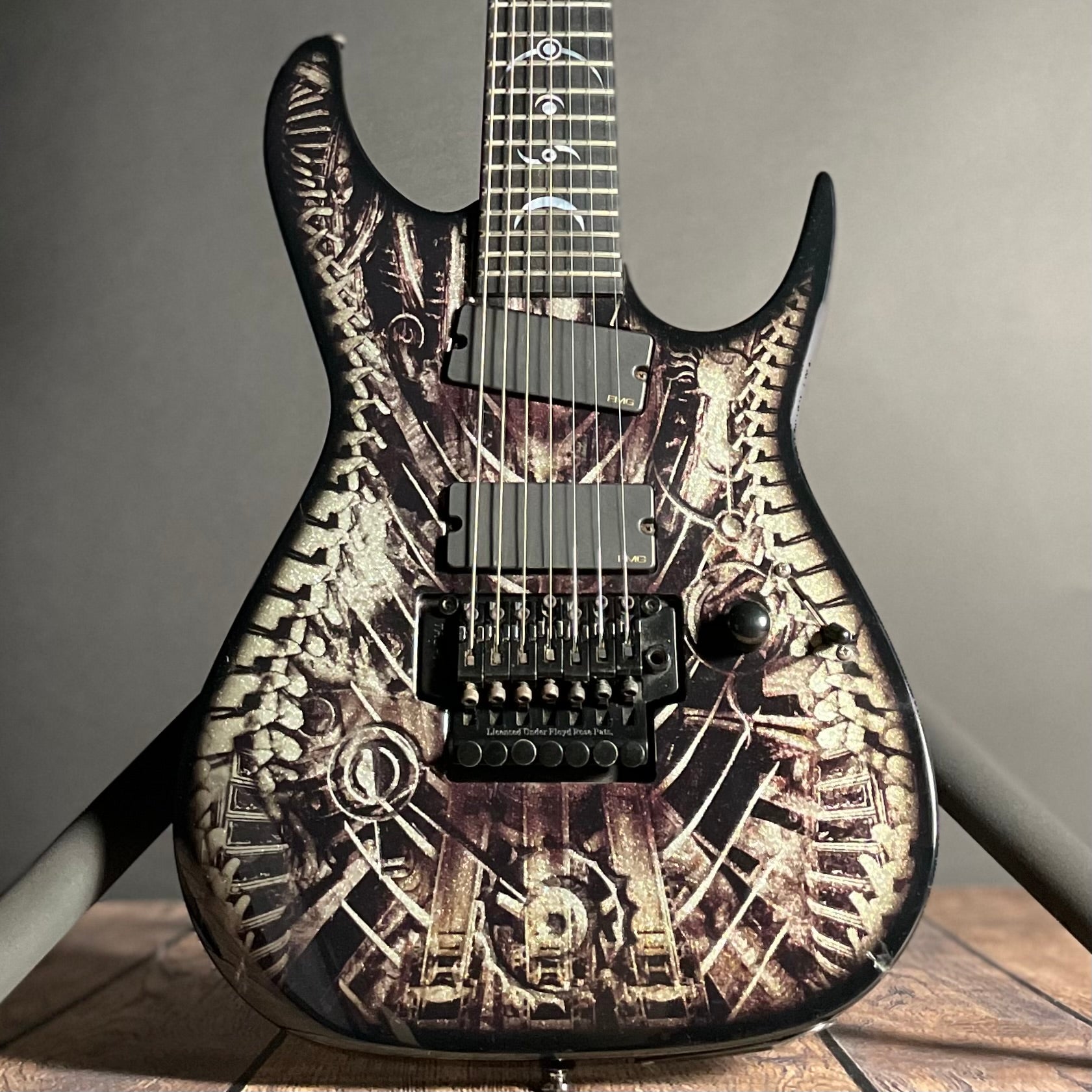 Dean USA RC7 7-String, Rusty Cooley w/OHSC- Xenocide (2008)