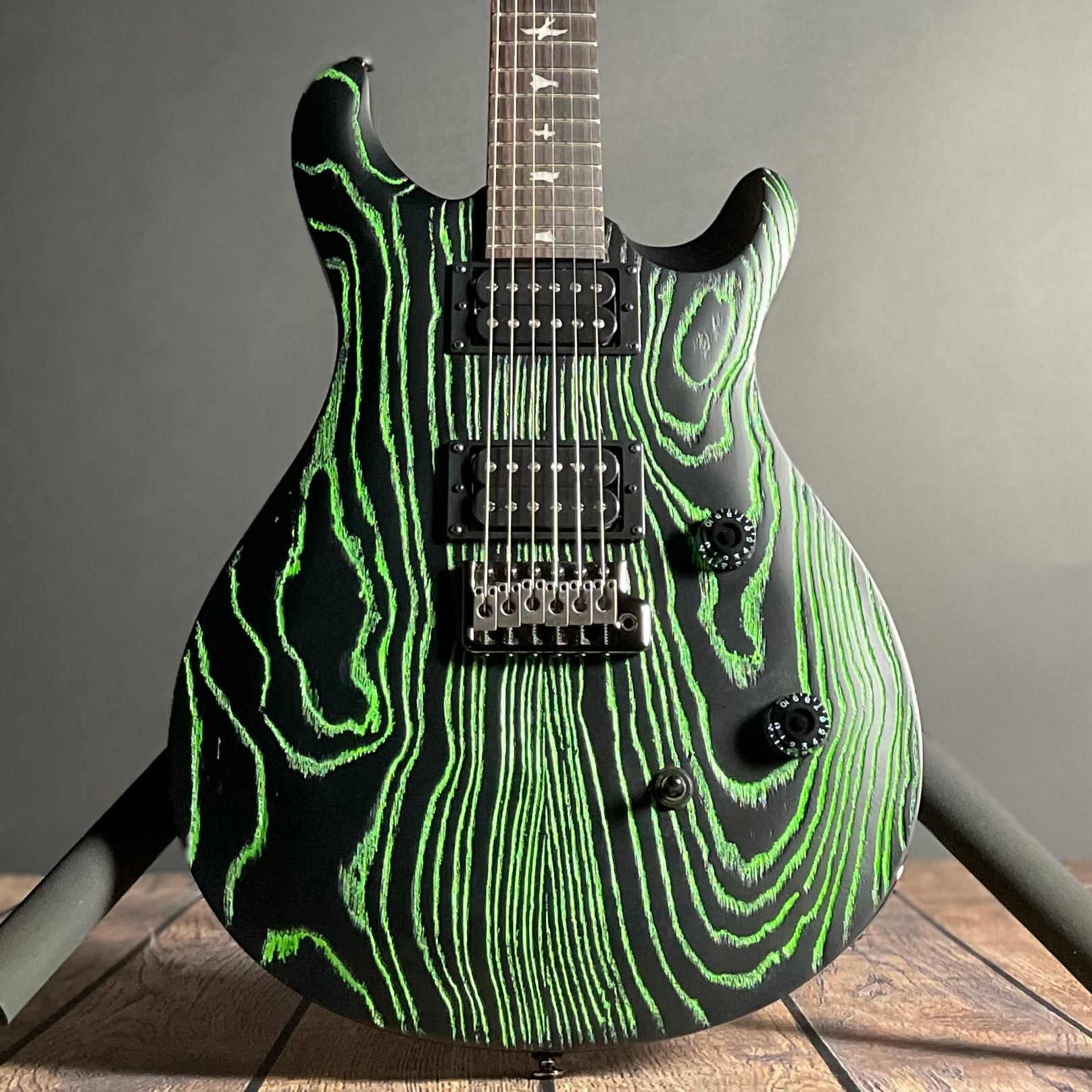 Paul Reed Smith, PRS SE Swamp Ash CE 24 Sandblasted, Limited Edition- Green (7lbs 10oz)