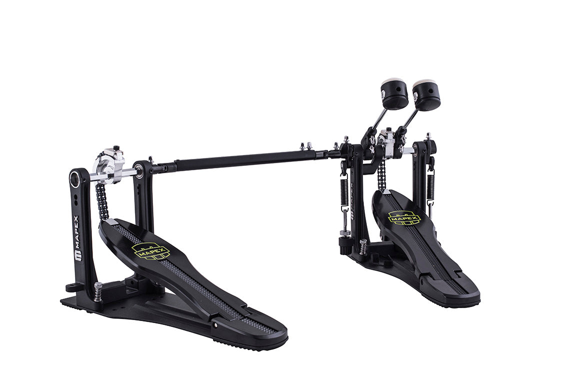 Mapex Armory Response Drive Double Pedal Double Chain w/Falcon Beater and Weights - Metronome Music Inc.