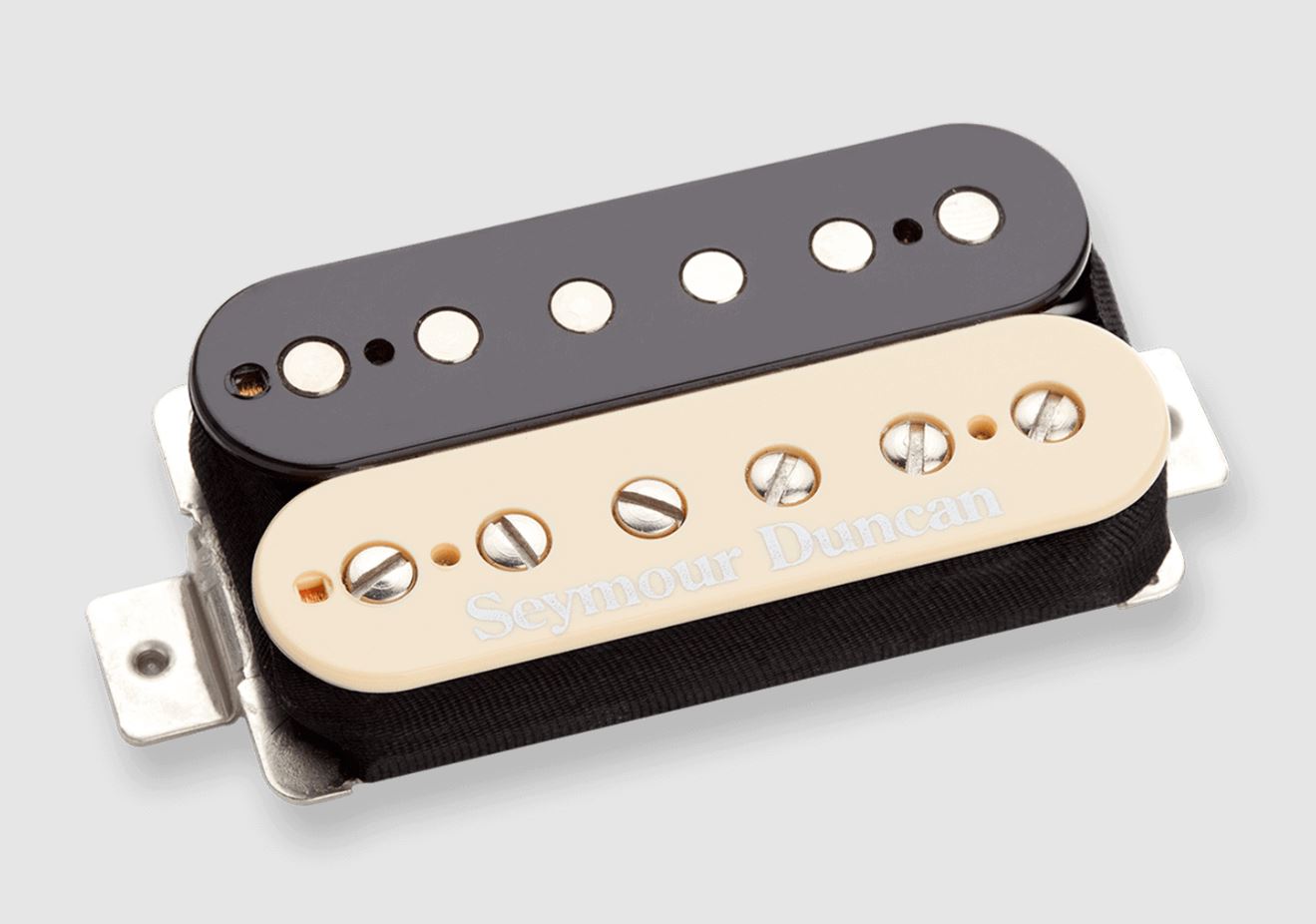 Seymour Duncan Custom Custom, Trembucker Alnico 2 Medium Output Humbucker Pickup- Zebra - Metronome Music Inc.