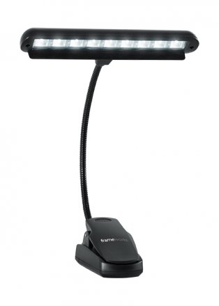 Gator Frameworks Clip-on LED Music Lamp with Adjustable Neck - Metronome Music Inc.