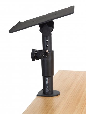 Gator Frameworks Clamp-On Studio Monitor Stand - Adjustable Height - Metronome Music Inc.