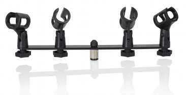 Gator Quad Microphone Mount Adapter Bar - Metronome Music Inc.