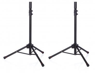 Gator Frameworks Mini Speaker Stand Pair w/ Carry Bag - Metronome Music Inc.