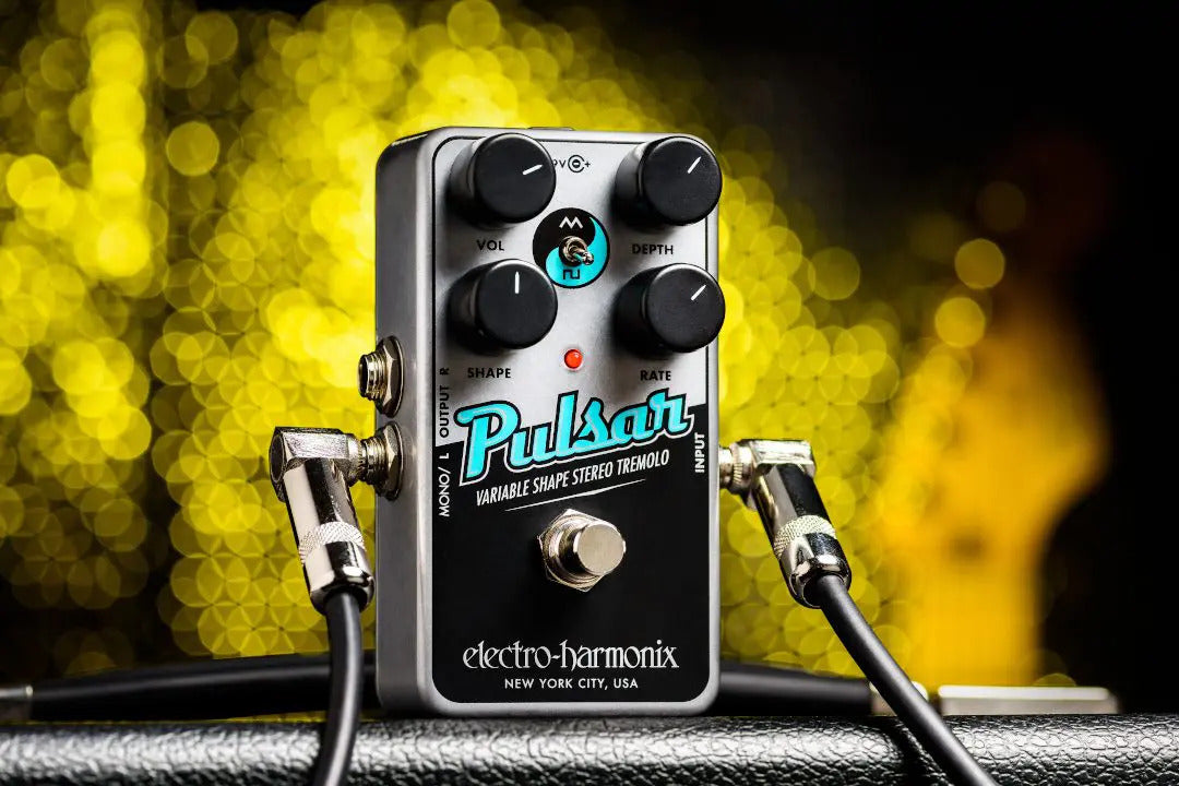 Electro-Harmonix Nano Pulsar, Variable Shape Stereo Tremolo - Metronome Music Inc.