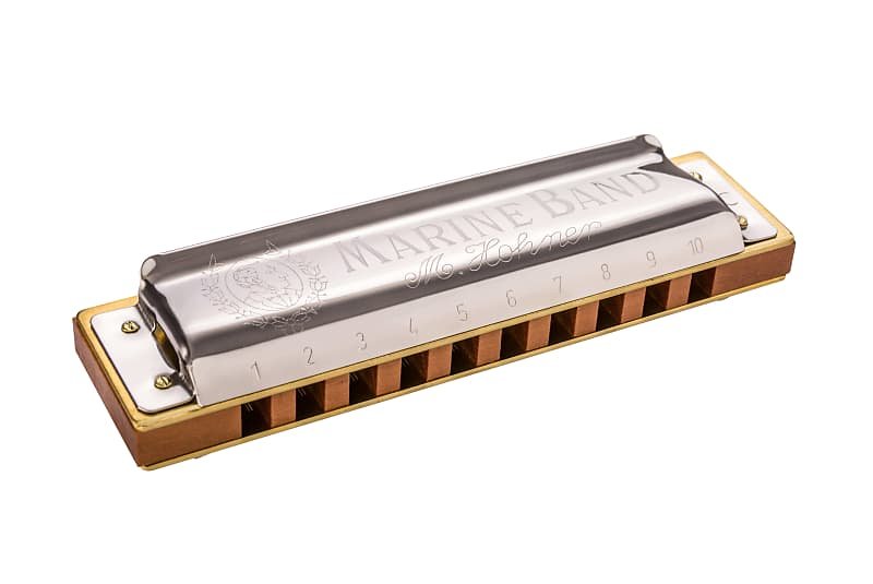 Hohner Marine Band 1896 Harmonica- Key of A - Metronome Music Inc.