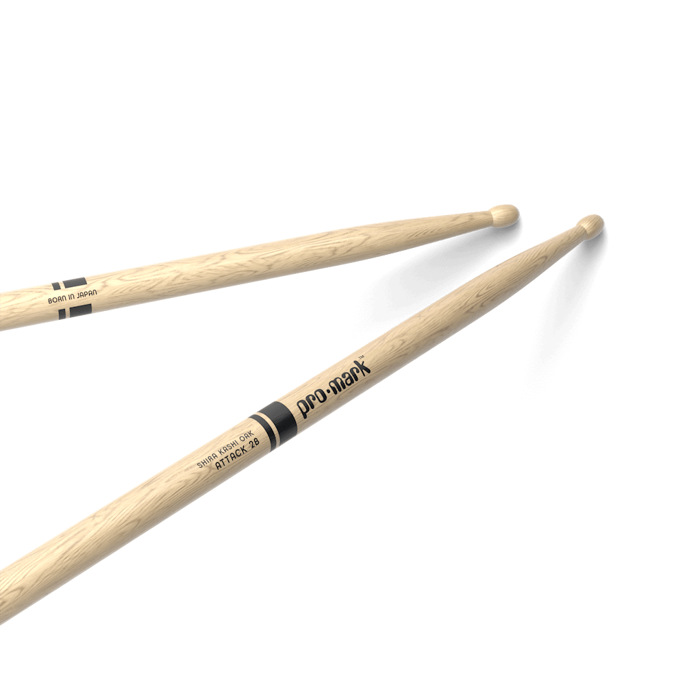 ProMark Classic Attack 2B, Shira Kashi Oak, Wood Tip - Metronome Music Inc.