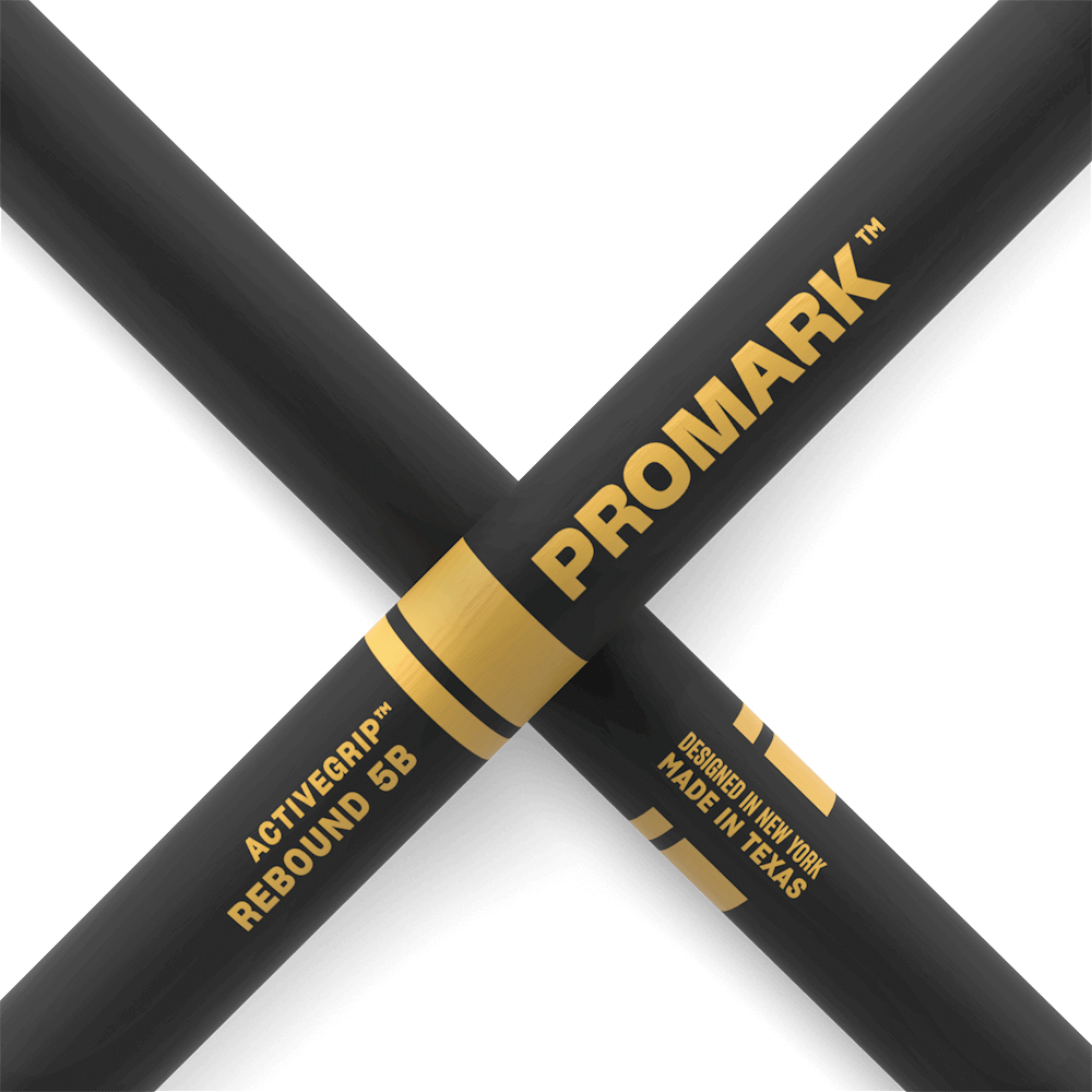 ProMark Rebound 5B, ActiveGrip Hickory, Acorn Tip - Metronome Music Inc.